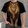 Golden Lion Portrait for Bold Streetwear and Everyday Summer Adventures All-over Print Unisex T-shirt - 4