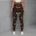 Vintage Burgundy And Ivory Wildflowers For Yoga, Pilates, And Everyday Casual Wear Leggings - 6