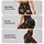 Vintage Burgundy And Ivory Wildflowers For Yoga, Pilates, And Everyday Casual Wear Leggings - 2