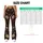 Vintage Burgundy And Ivory Wildflowers For Yoga, Pilates, And Everyday Casual Wear Leggings - 7