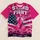 Pink Ribbon And American Flag Breast Cancer Awareness Support For Women And Men All-over Print Unisex T-shirt - 1