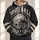 Vintage Football Helmet Laurel Crest for Game Day and Everyday Casual Wear All-over Print Hoodie (Lightweight) - 1