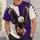 Bald Eagle Gripping Football for Game Day Tailgates and American Football Fans All-over Print Unisex T-shirt - 5