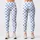 Sky Blue Polka Dot Style for Yoga, Pilates, Commuting and Everyday Casual Wear for Women Leggings - 3