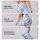 Sky Blue Polka Dot Style for Yoga, Pilates, Commuting and Everyday Casual Wear for Women Leggings - 2