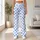 Sky Blue Polka Dot Style for Yoga, Pilates, Commuting and Everyday Casual Wear for Women Leggings - 10