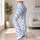 Sky Blue Polka Dot Style for Yoga, Pilates, Commuting and Everyday Casual Wear for Women Leggings - 11