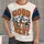 Vintage Football Players for Game Day Tailgates and Weekend Sports Fans of All Ages All-over Print Unisex T-shirt - 4