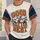 Vintage Football Players for Game Day Tailgates and Weekend Sports Fans of All Ages All-over Print Unisex T-shirt - 5