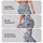 Blue And White Floral Blooms For Yoga, Pilates, And Everyday Outings Leggings - 2