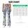 Blue And White Floral Blooms For Yoga, Pilates, And Everyday Outings Leggings - 7