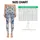 Blue And White Floral Blooms For Yoga, Pilates, And Everyday Outings Leggings - 3