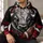 Bison Head and Football Emblem for Game Day Fans and Casual Weekend Wear Gifts All-over Print Hoodie (Lightweight) - 6