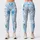 Blue Gingham Daisy Flowers for Yoga, Pilates, and Everyday Activewear Leggings - 1