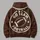 Go Team Football Badge with Classic Ivory Details for Game Day and Casual Weekends All-over Print Hoodie (Lightweight) - 5