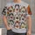 Cute Fall Football Ghosts with Autumn Leaves for Game Day and Cozy Seasonal Cheer Fans All-over Print Unisex T-shirt - 4