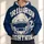 Football Helmet Lightning and Gridiron Spirit for Game Day and Everyday Wear All-over Print Hoodie (Lightweight) - 1