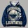 Football Helmet Lightning and Gridiron Spirit for Game Day and Everyday Wear All-over Print Hoodie (Lightweight) - 4