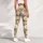 White Daisy And Golden Yellow Blooms For Yoga, Pilates And Everyday Wear Leggings - 5