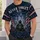 Firefighter Memorial Tribute With Roses And Flag Details For Remembrance Day Events All-over Print Unisex T-shirt - 5