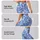 Blue And White Paisley Motifs For Yoga, Pilates And Everyday Style For Active Women Leggings - 8