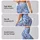 Blue And White Paisley Motifs For Yoga, Pilates And Everyday Style For Active Women Leggings - 2