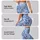 Blue And White Paisley Motifs For Yoga, Pilates And Everyday Style For Active Women Leggings - 2