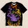 Witch Cauldron And Purple Potion Art For Halloween Night Celebrations All-over Print Unisex T-shirt - 1