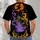 Witch Cauldron And Purple Potion Art For Halloween Night Celebrations All-over Print Unisex T-shirt - 6