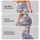 Lavender Cherry Blossom Clouds for Yoga, Pilates, and Everyday Movement Leggings - 8
