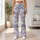 Lavender Cherry Blossom Clouds for Yoga, Pilates, and Everyday Movement Leggings - 12