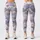 Lavender Cherry Blossom Clouds for Yoga, Pilates, and Everyday Movement Leggings - 3