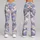 Lavender Cherry Blossom Clouds for Yoga, Pilates, and Everyday Movement Leggings - 9