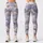 Lavender Cherry Blossom Clouds for Yoga, Pilates, and Everyday Movement Leggings - 1