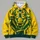 Bold Bison Head and Football for Game Day Cheer, Tailgates and Casual Campus Spirit All-over Print Hoodie (Lightweight) - 4