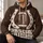 Horseshoe Football Emblem for Autumn Game Days, Tailgates, and Weekend Fan Style All-over Print Hoodie (Lightweight) - 6
