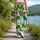 Cute Broccoli Vegetables for Yoga, Pilates, Gym Sessions and Everyday Activewear Leggings - 12