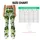 Cute Broccoli Vegetables for Yoga, Pilates, Gym Sessions and Everyday Activewear Leggings - 7