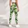 Cute Broccoli Vegetables for Yoga, Pilates, Gym Sessions and Everyday Activewear Leggings - 6