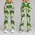 Cute Broccoli Vegetables for Yoga, Pilates, Gym Sessions and Everyday Activewear Leggings - 9
