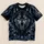 Baroque Wolf and Blue Filigree for Parties, Nightlife, and Everyday Gothic Style All-over Print Unisex T-shirt - 1