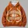 Horseshoe Football Crest for Autumn Game Days and Casual Weekend Wear All-over Print Hoodie (Lightweight) - 4
