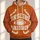 Horseshoe Football Crest for Autumn Game Days and Casual Weekend Wear All-over Print Hoodie (Lightweight) - 1