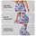Bright Red Hearts And Sky Blue Checks For Yoga, Pilates And Everyday Active Outings Leggings - 8