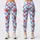 Bright Red Hearts And Sky Blue Checks For Yoga, Pilates And Everyday Active Outings Leggings - 3