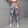 Bright Red Hearts And Sky Blue Checks For Yoga, Pilates And Everyday Active Outings Leggings - 5