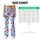 Bright Red Hearts And Sky Blue Checks For Yoga, Pilates And Everyday Active Outings Leggings - 7