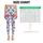 Bright Red Hearts And Sky Blue Checks For Yoga, Pilates And Everyday Active Outings Leggings - 1
