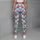 Bright Red Hearts And Sky Blue Checks For Yoga, Pilates And Everyday Active Outings Leggings - 6