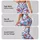 Bright Red Hearts And Sky Blue Checks For Yoga, Pilates And Everyday Active Outings Leggings - 2